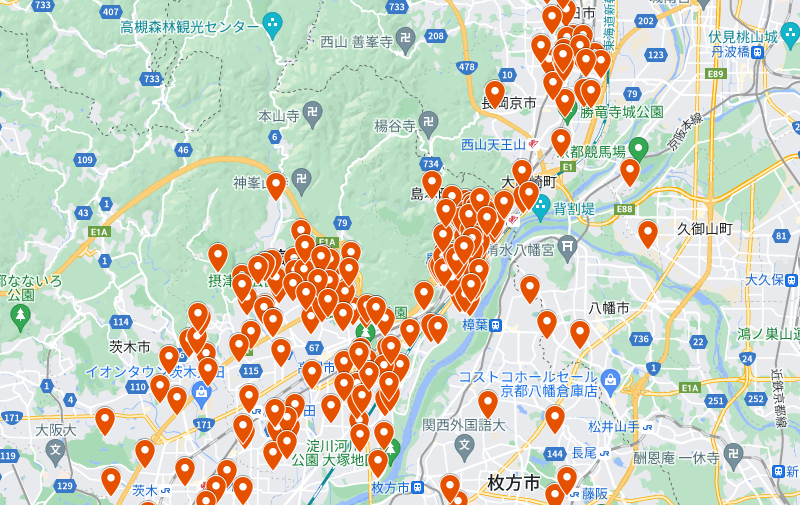 エリア地図